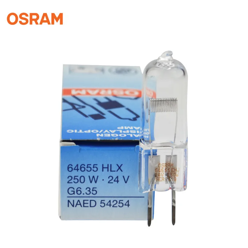 （5Pcs）Osram 64655 / 24V250W  Halogen Lamp Beads  Operating Shadowless Lamp Bubble Microscope Beads