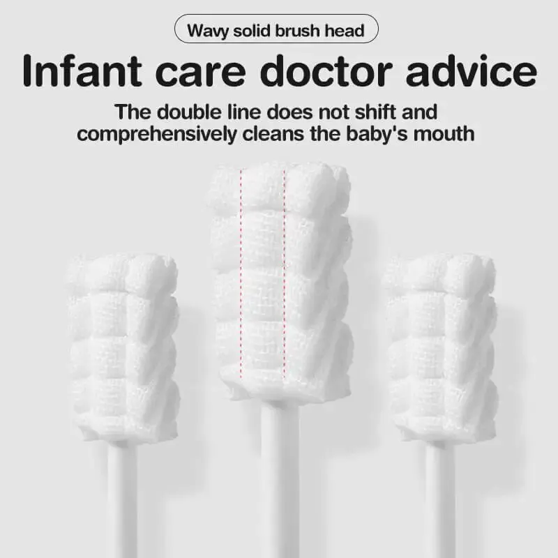 Baby Oral Cleaning Stick 30/60pcs for Newborn Oral Care baby oral cleaner
