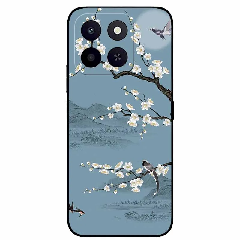 Wolf Bumper Silicone TPU Phone Case - Planet Protective Cool Animal Coque, 6.61