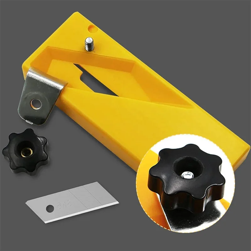 Woodworking Gypsum Board Planer Tools Drywall Edge Chamfer Hand Saw Box Plasterboard Cutter 45&deg; 60&deg; Gypsum Board Hand Planes Woodworking hand tools gypsum board cutter