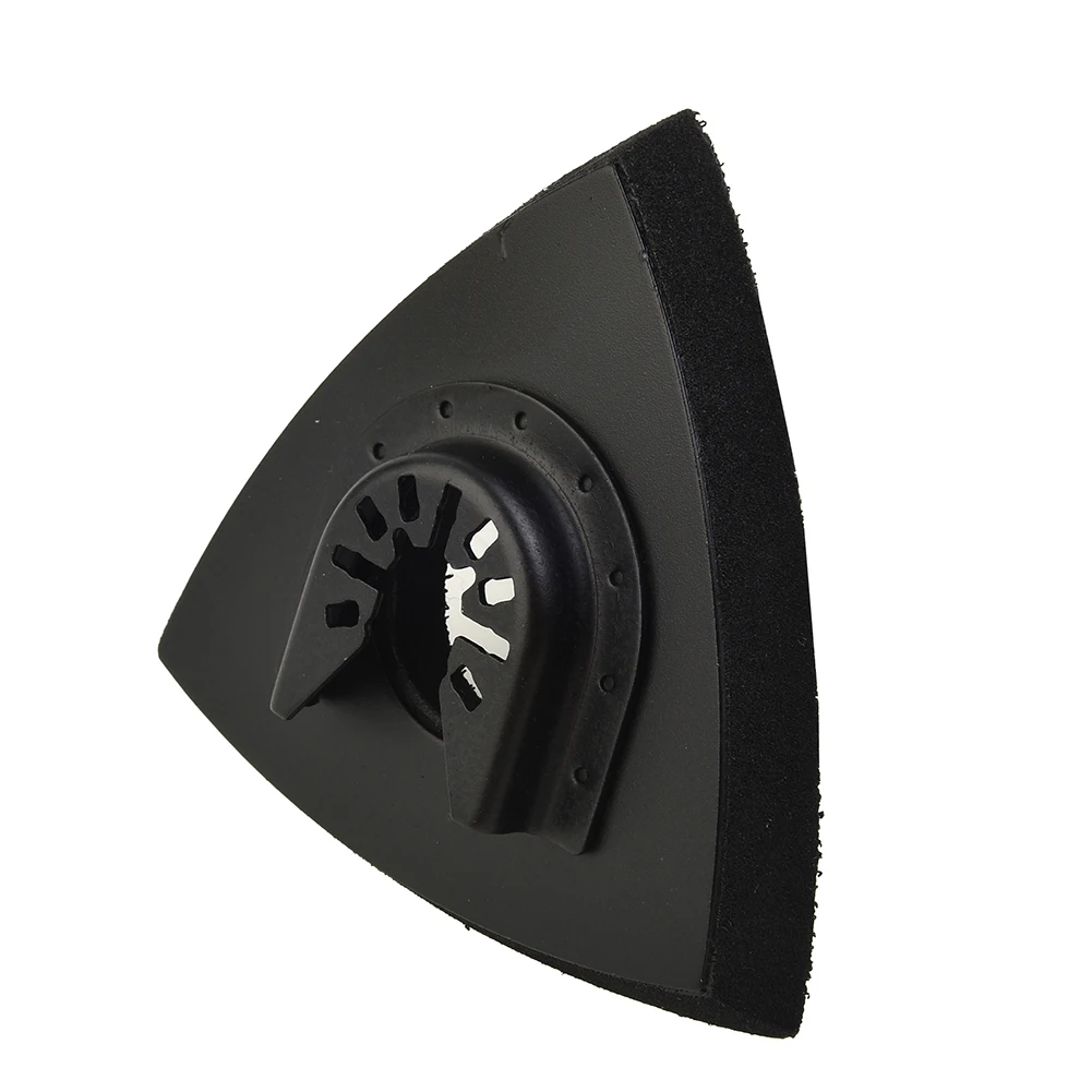 

1PCS Triangular Oscillating Tool Sanding Pad Quick Release 82mm Fit Multi Tool Universal And Quick Release Hook And Loop Tool