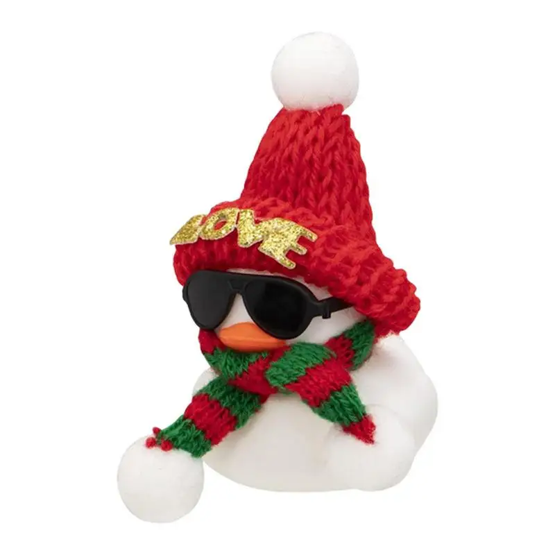 

Car Dashboard Rubber Duck Squeeze Duck Car Dashboard Decorations With Scarf Headband Squeeze Duck Car Ornaments Rubber Ducks