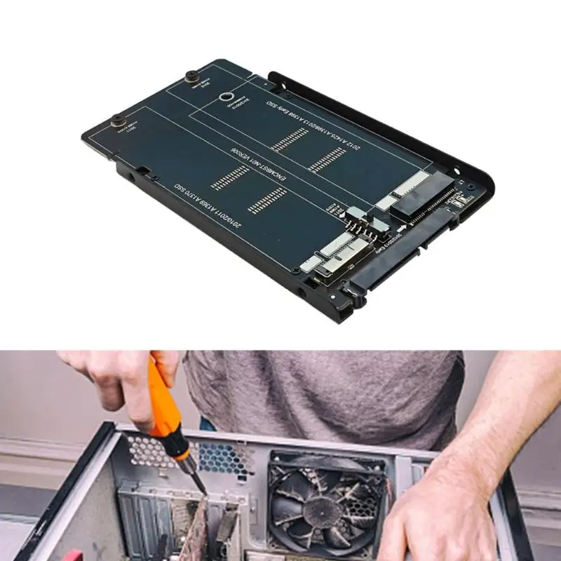 B03C M.2 Hard Disk To 22Pin Adapter For 2012 1425/1398 2010 2011 A1369/1370 Laptop Reader Converter Adapter Metal Tray 6Gbps