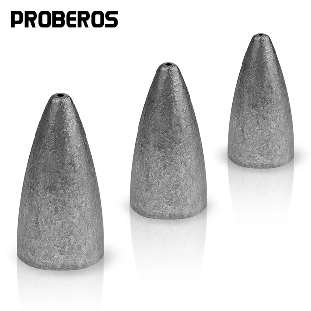 Plomos De Plomo En Forma De Bala, Pesas Antipolvo, Accesorios De  Herramientas De Pesca, 2,5g, 3,5g, 5g, 7g, 10g, 14g, 20g, 30g, 5 Unids/lote  - Herramientas De Pesca - AliExpress