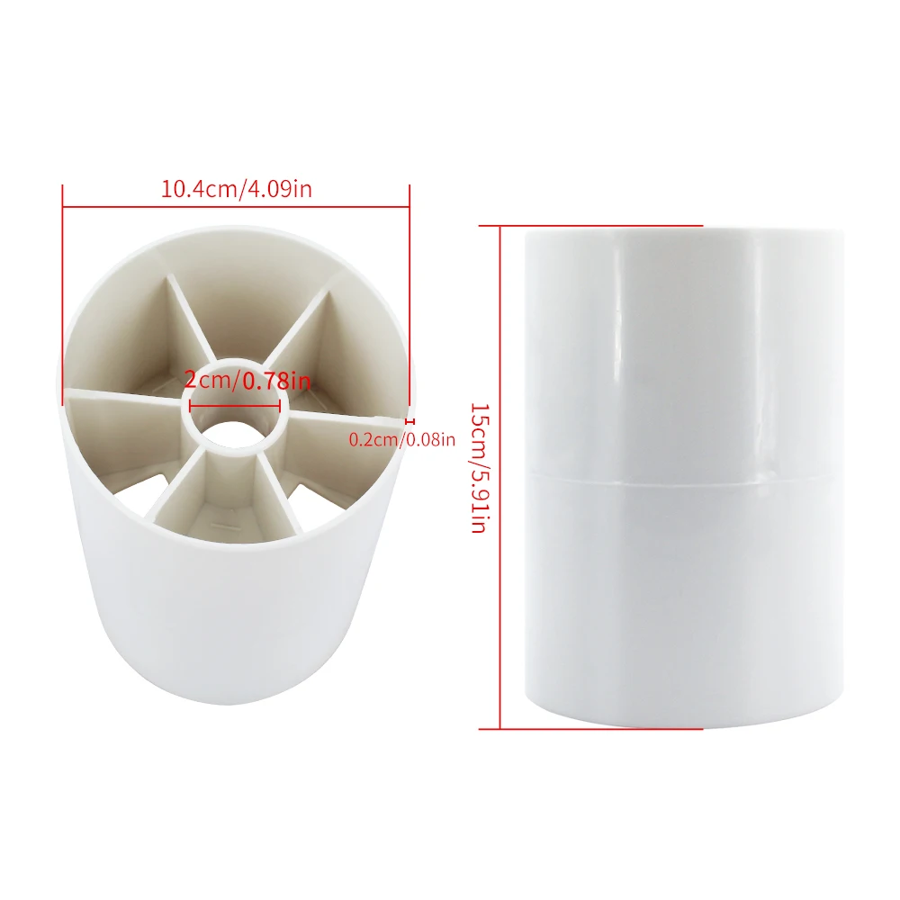 Golf Hole Cup 10cm 15cm Plastic White Golf Putting Green Hole-Cup Cover Ring Golf Course Practice Putting Trainer Drop Ship 4