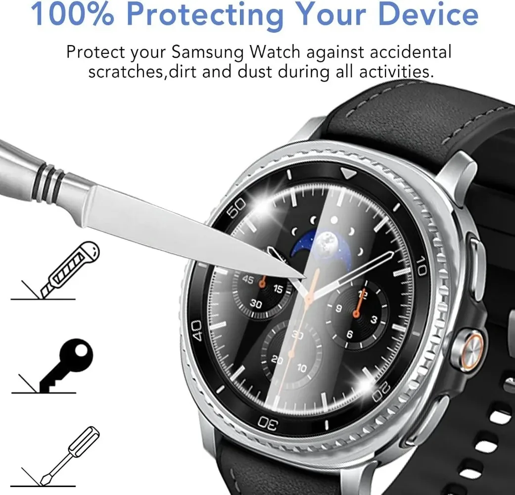 Premium Tempered Glass Screen Protector Set with Easy Installation Tool