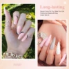 18g/box Acrylic Powder Red Pofessional White Nude Acrylic Nail French Manicure Powder for Nail Extension Acrylic Nail System 4
