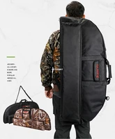 95CM/100CM/115CM Tactical Bow Bag Hunting Bow Case Soft Bow Case Compound Bow Carry Bag with Arrow Pocket Bow Storage Bag 2
