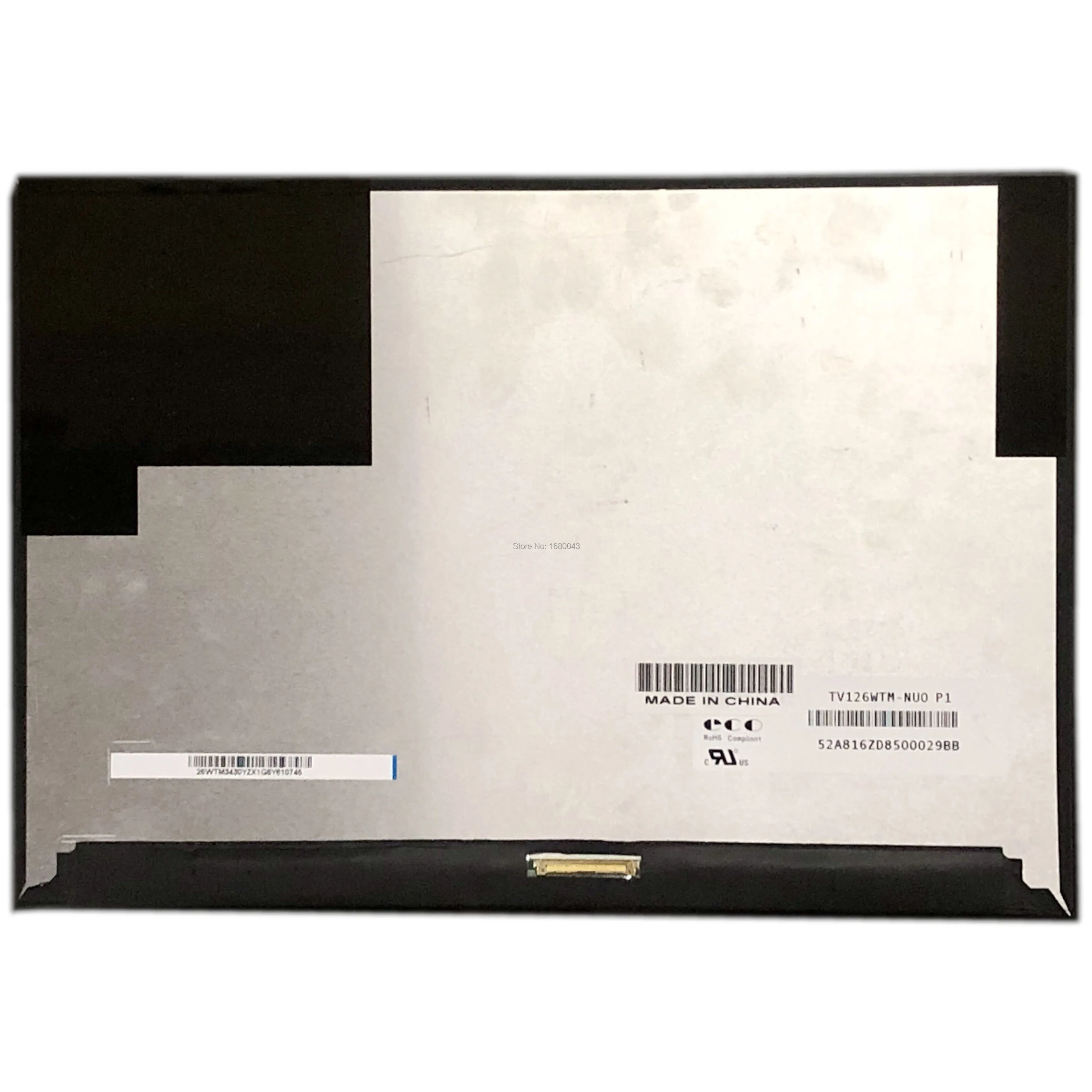 

TV126WTM-NU0 P1 12.6'' 2160X1440 LCD SCREEN PANEL Matrix Replacement