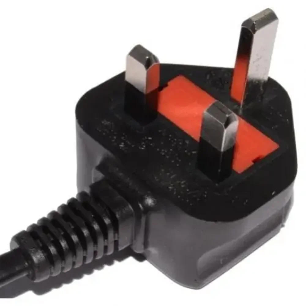 FIGURE 8 EIGHT MAINS C7 UK 2 PIN POWER LEAD CABLE PLUG CORD FOR SAMSUNG SONY TV