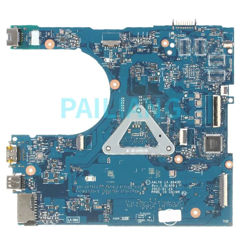 la-843p 07cv2g 0m94d0 0hd0r2 05k7k8 3805u i3 i5 i7, vga