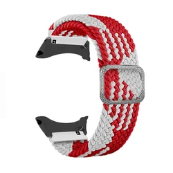 Braided Nylon Loop Strap for Watches - Elastic Weave Bracelet Accessory (Sky Blue)