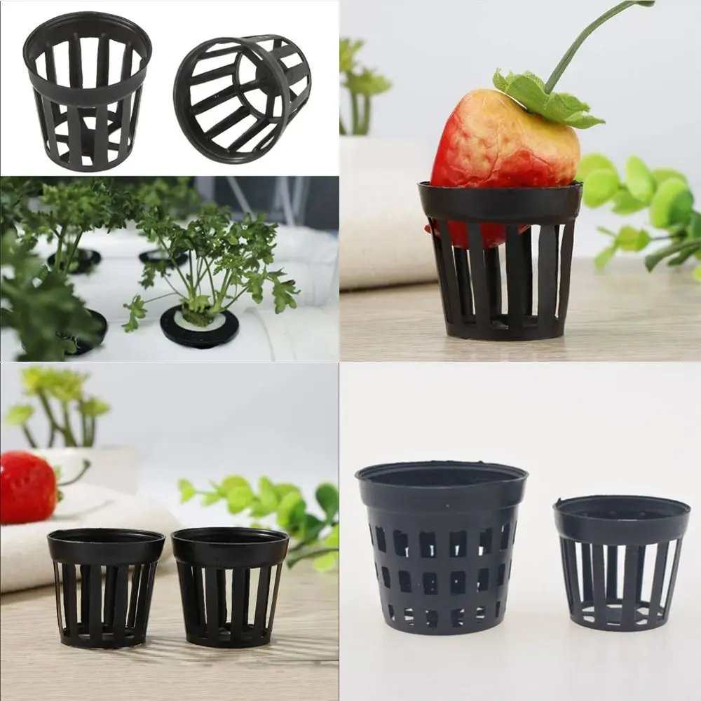 

40Pcs Plastic Aquarium Fish Tank Grass Cultivate Pot Aquatic Pots Aquarium Basket Water