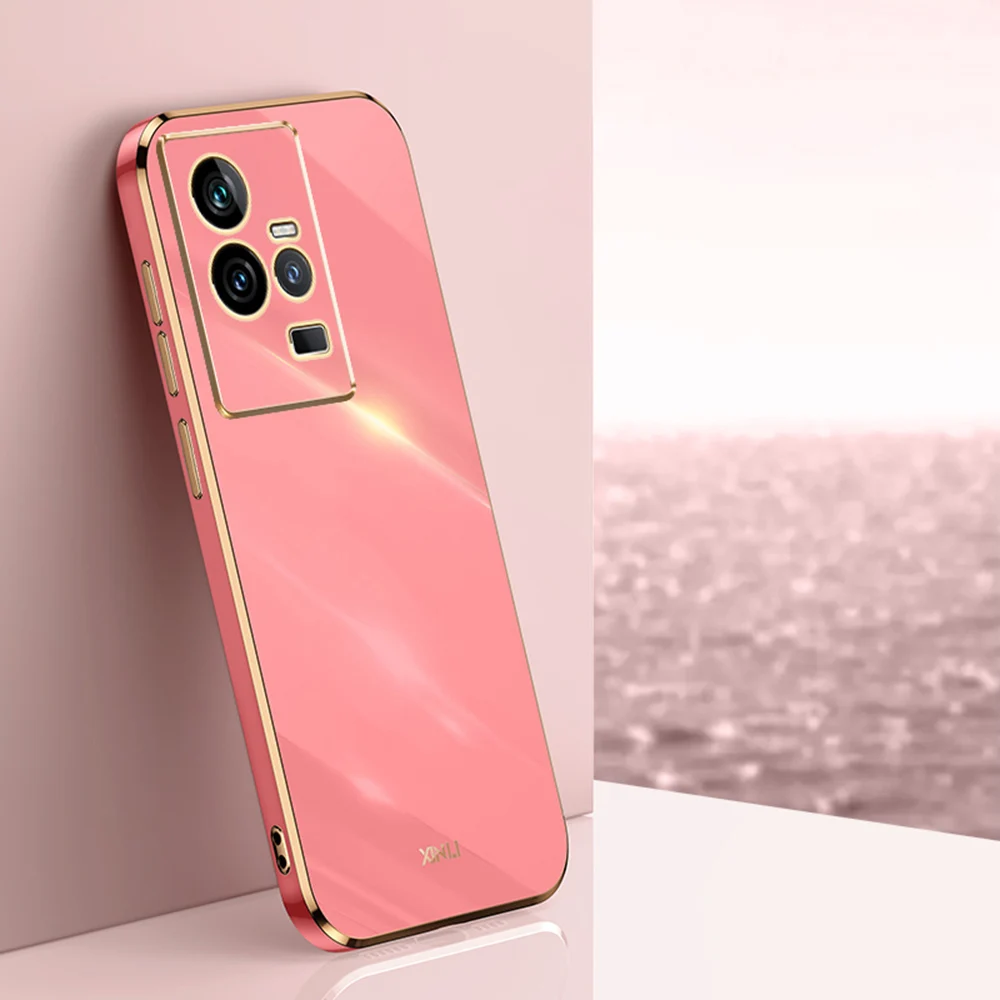 

Luxury 6D Plating Case For Vivo iQOO 11 Pro 11Pro Soft Silicone Armor Shockproof Cute Back Phone Cover for Vivo iQOO11 iQOO11Pro