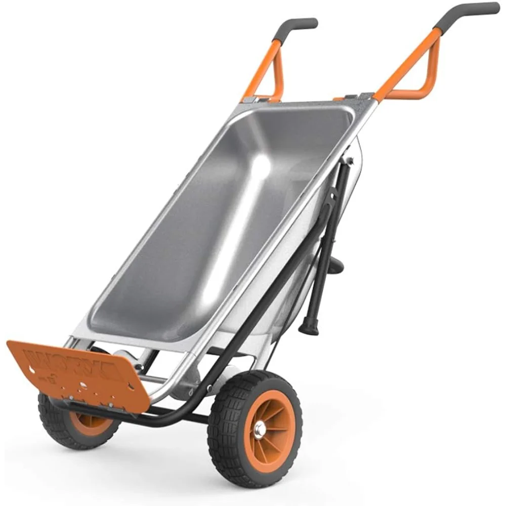 

NEW WORX WG050 Aerocart 8-in-1 тележка для двора/Тачка/тележка