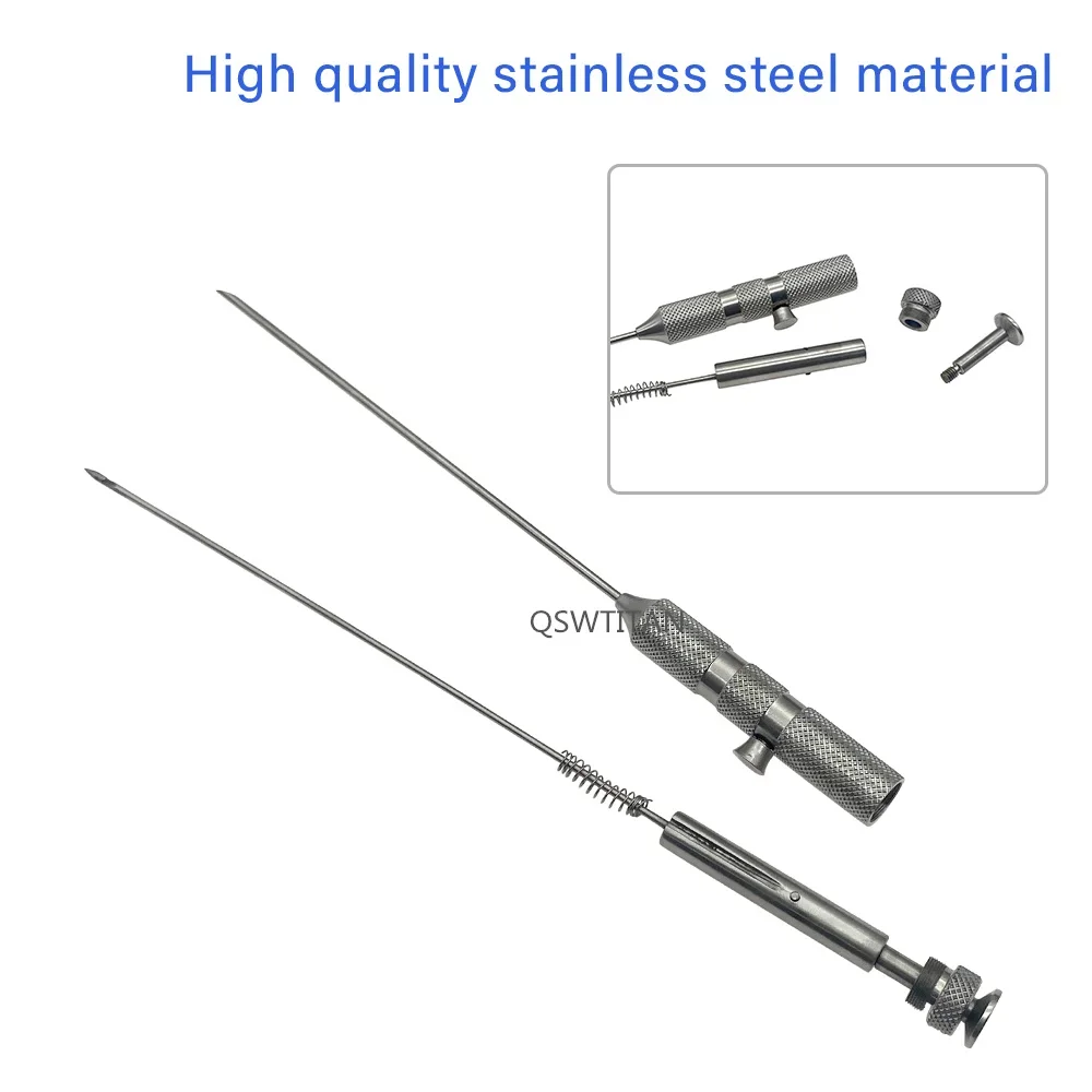 Stainless Steel Laparoscopic Forceps Closure and Hernia Suture Retriever Suture Needle Reuseable