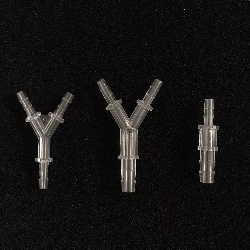 STKS 4mm/8mm Aquarium Adapter, Plastic Waterleiding Pijp Connector Rechte Connectors Luchtpomp Slang Adapter Connector voor Aquarium Fish Tank Accessoires