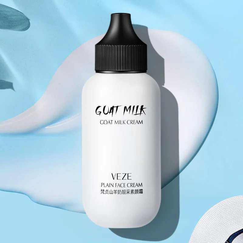 50ml Goat Milk Liquid Foundation Cream Waterproof Oil-control Cover Acne Base Cream Makeup Moisturize Matte Concealer Makeup