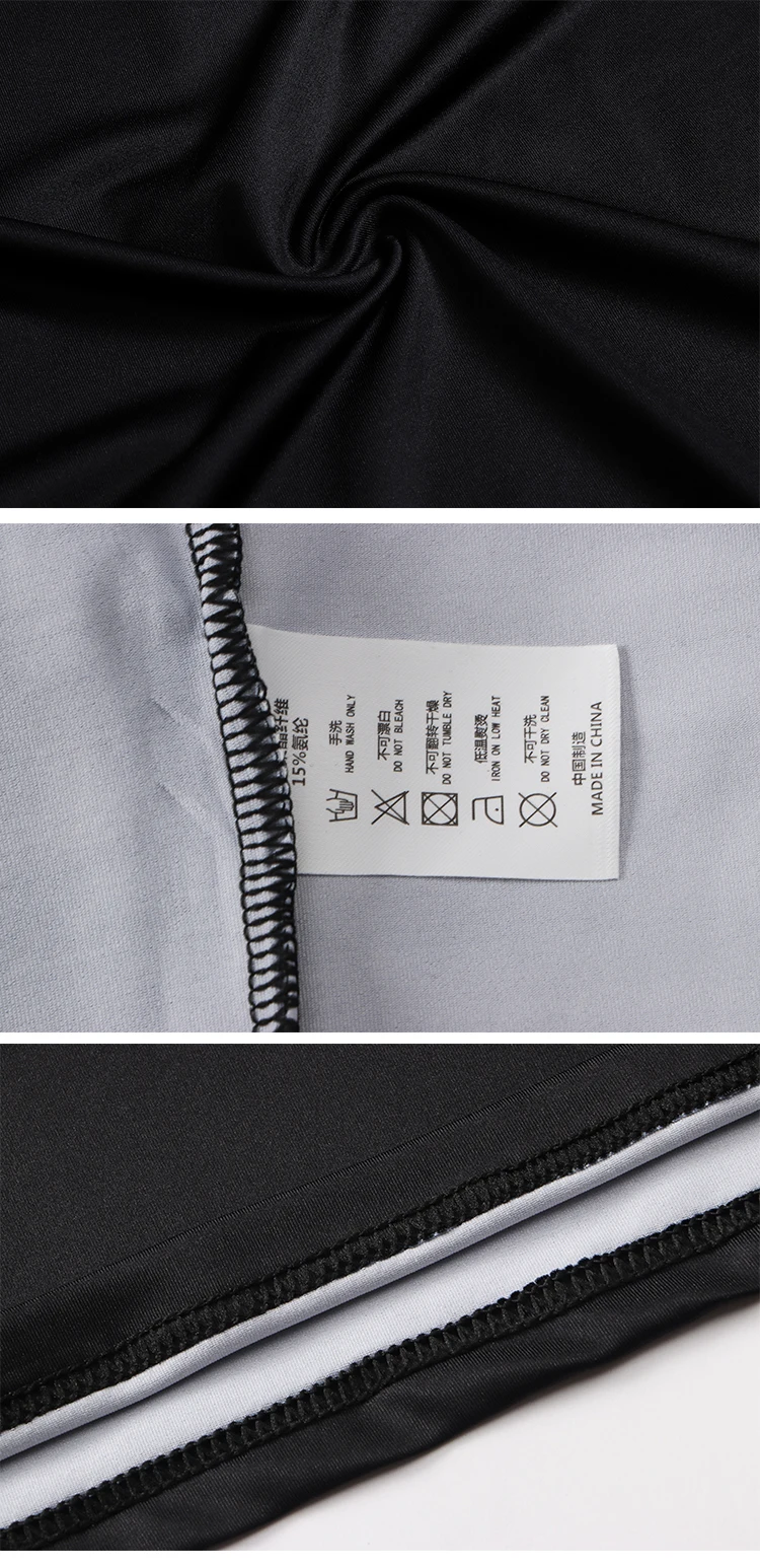Herren 3D Sublimation Slim Fit T-Shirt Casual Langarm Tops Atmungsaktive individuelle T-Shirts für Laufen Fitnessstudio – Detail 11