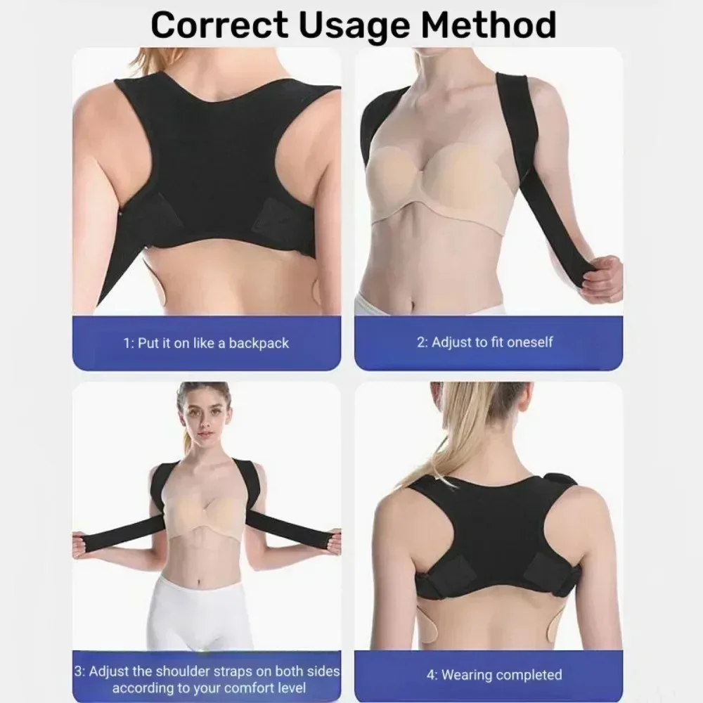 Posture Corrector Invisible Adjustable Back Clavicle Correction
