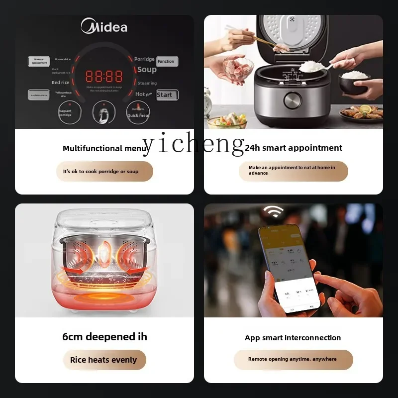 ZK low-sugar rice cooker multi-functional household automatic intelligent non-stick pan large capacity