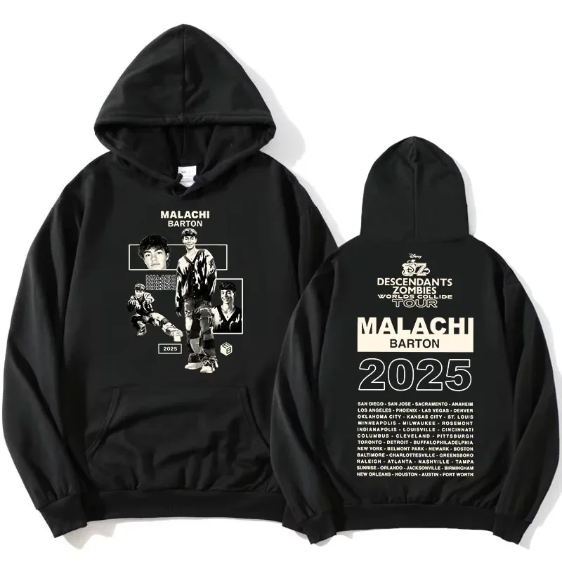 Zzombies Worlds Collide Tour 2025 Hoodies Malachi Barton Actor