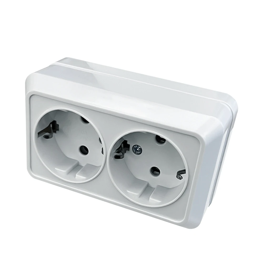 2 Socket With Ground