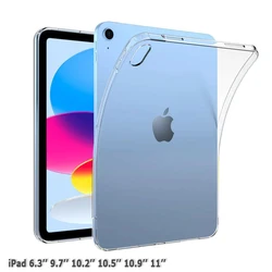 Sleek Transparent iPad Case - Ultra Thin and Durable Protection for Air 1 2 9.7 5 6th