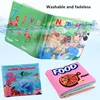 Cloth Book Toddler Soft Baby Books Rustle Sound Baby Quiet Books Infant Early Learning Educational Toys 0 -12 Months Tear-proof 3