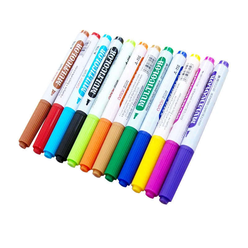 Whiteboard Pen Water Based Markers Erasable Color Whiteboard