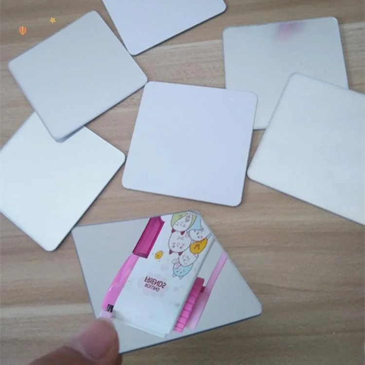 아크릴 플라스틱 거울 어린이 장난감 수제 망원경 소재 평면 초등학생 교육 도구