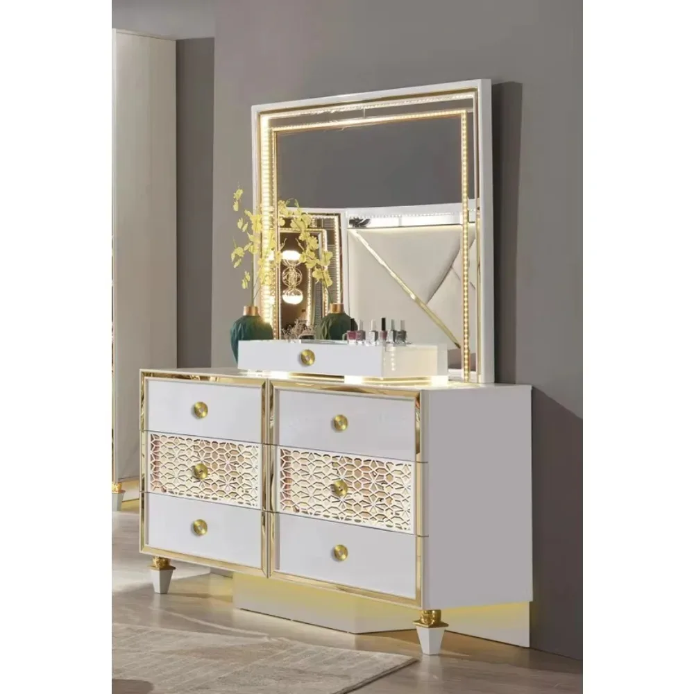 Luxurious King-Size Bedroom Furniture Set – Home & Hotel 5