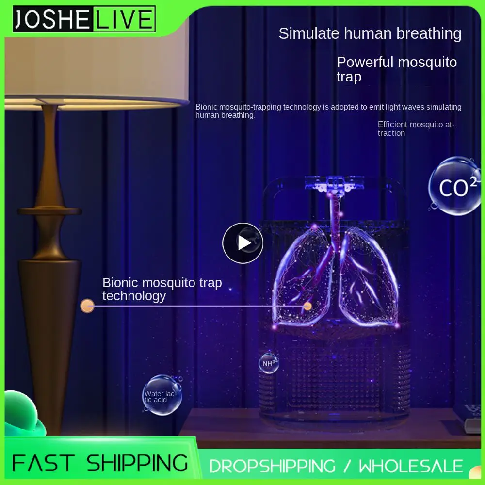 2023 Ultraviolet Uv Usb Mosquito Killer Lamp Silent Radiation-Free Insect Swatters Artefatto Repellente Per Zanzare Per La Camera Da Letto Di Casa