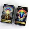 Rainbow Tarot Deck 78 Colorful Tarot Oracle Cards Illustration Divination Wisdom Oracle Cards RWS System for Beginners 10.3*6cm 1