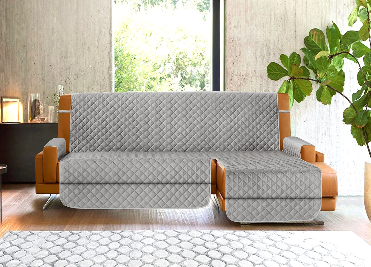 Funda de sofá antideslizante, cubierta para sofá, antimanchas, gris  Imperial 240| | - AliExpress