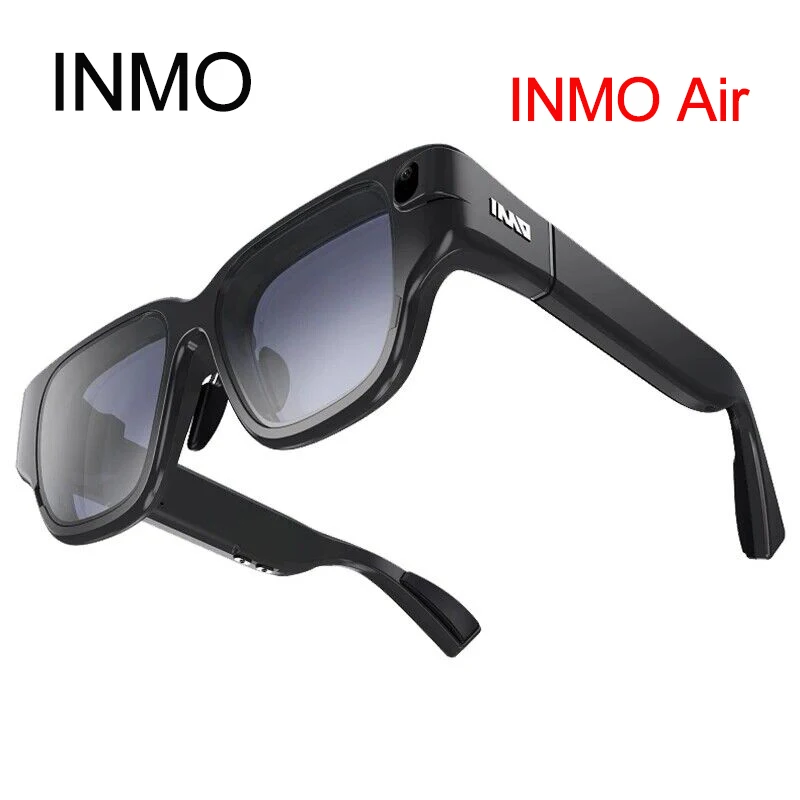 3D Projector Glasses VR Headset INMO Wireless 3D AR Glasses HD Camera 3D Smart Control All In One Sun Glasses Full Color Virtual Reality Air For Phone