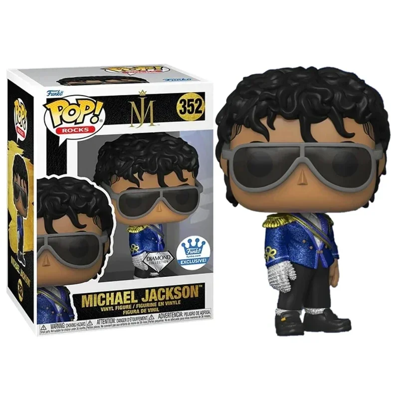 thumbnail image 1 of FUNKO POP ROCKS Michael Jackson #24 #345 Michael Jackson #352 #359 Figuras de vinilo Juguetes Colección de muñecas Modelos para NIÑOS Regalos, 1 of 5