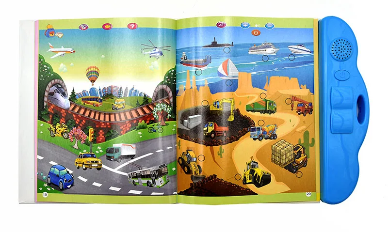 Alphabet Words Reading Machines for Children Learn Russian Language Kids BABI EDUC Toy Educational Book Baby Learning Poster Toy 4