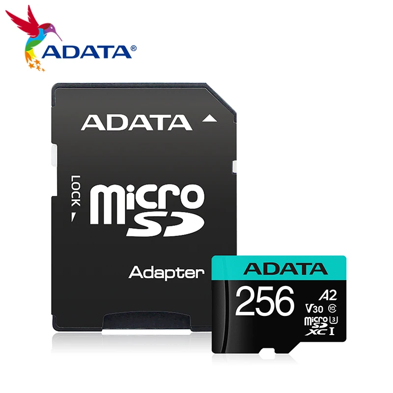 Carte Memoire Micro SD 4Go avec adaptateur ADATA