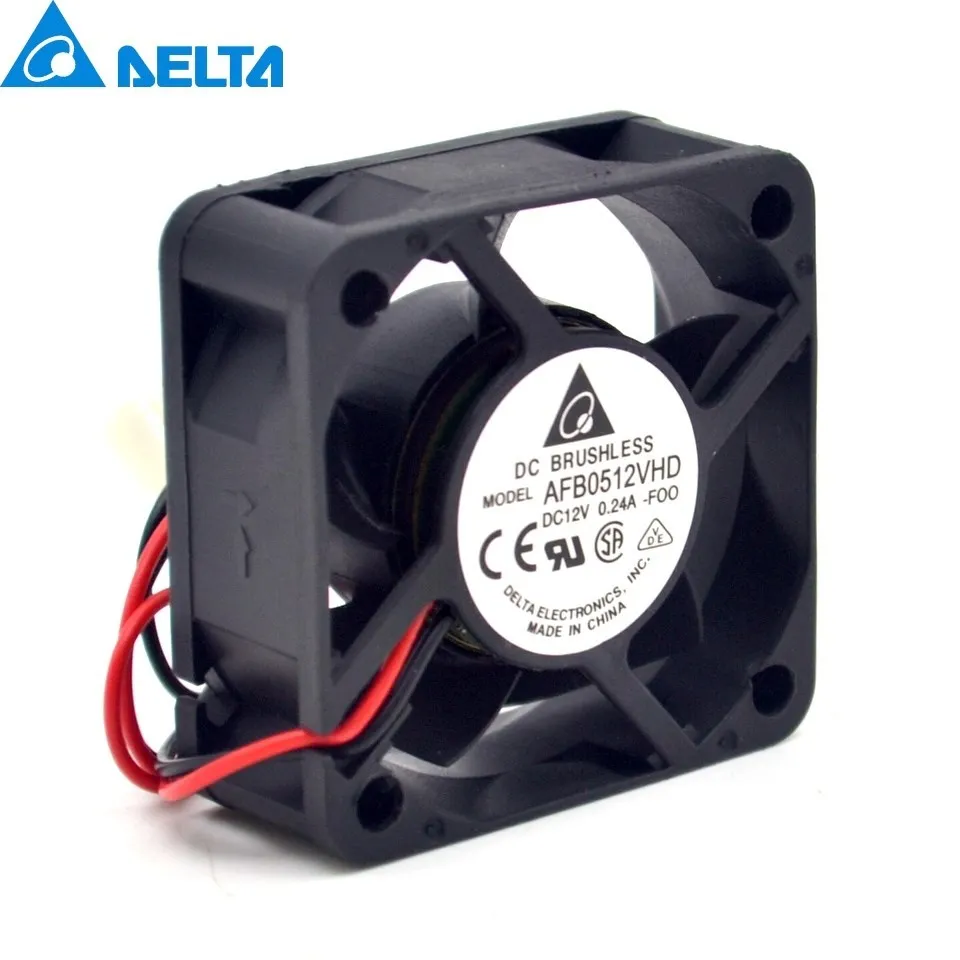 novo duplo rolamento de esferas ventilador de refrigeração servidor para delta