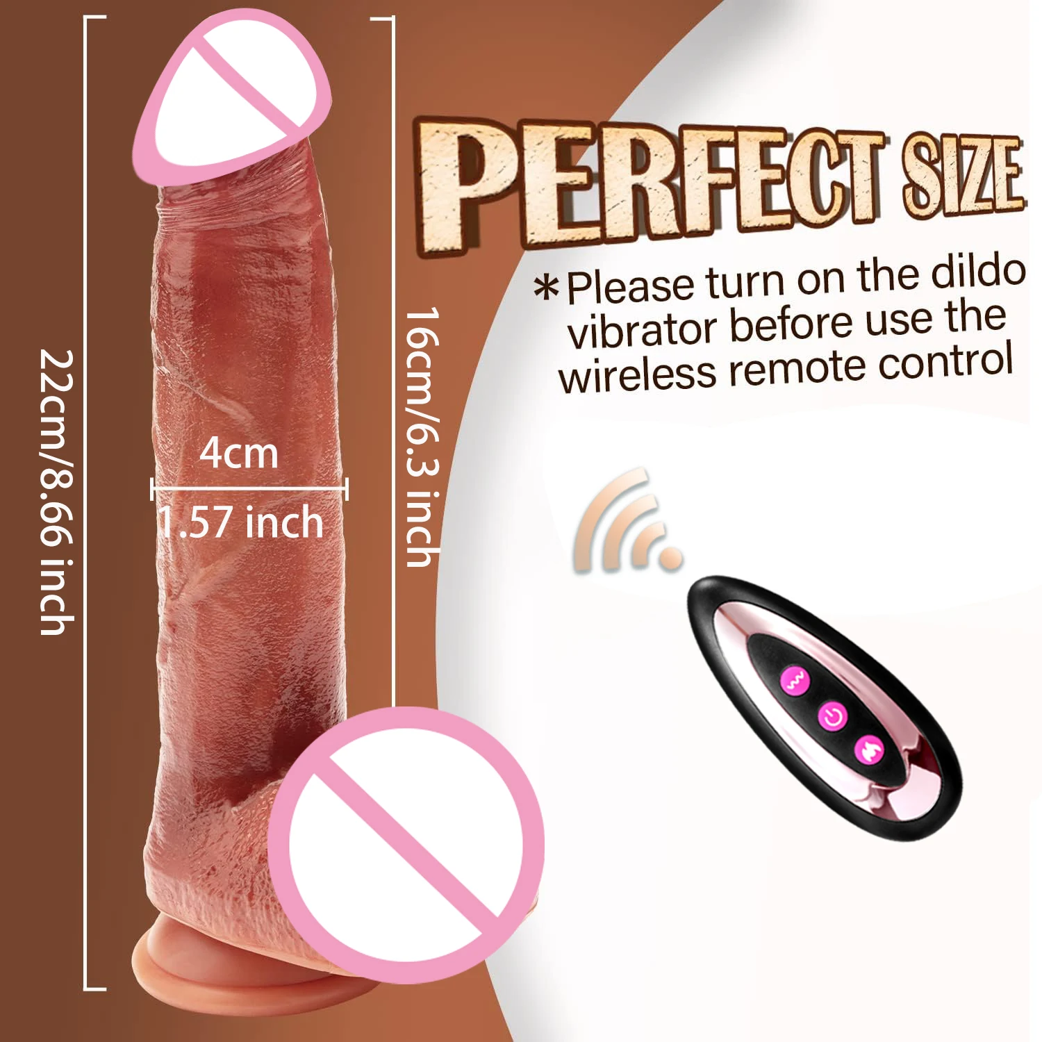 Realistic Dildo Telescopic Penis Vibrating Female Remote Control stimulate G Spot Vagina Masturbator Anal Plug Sex Toy For Woman sex toy