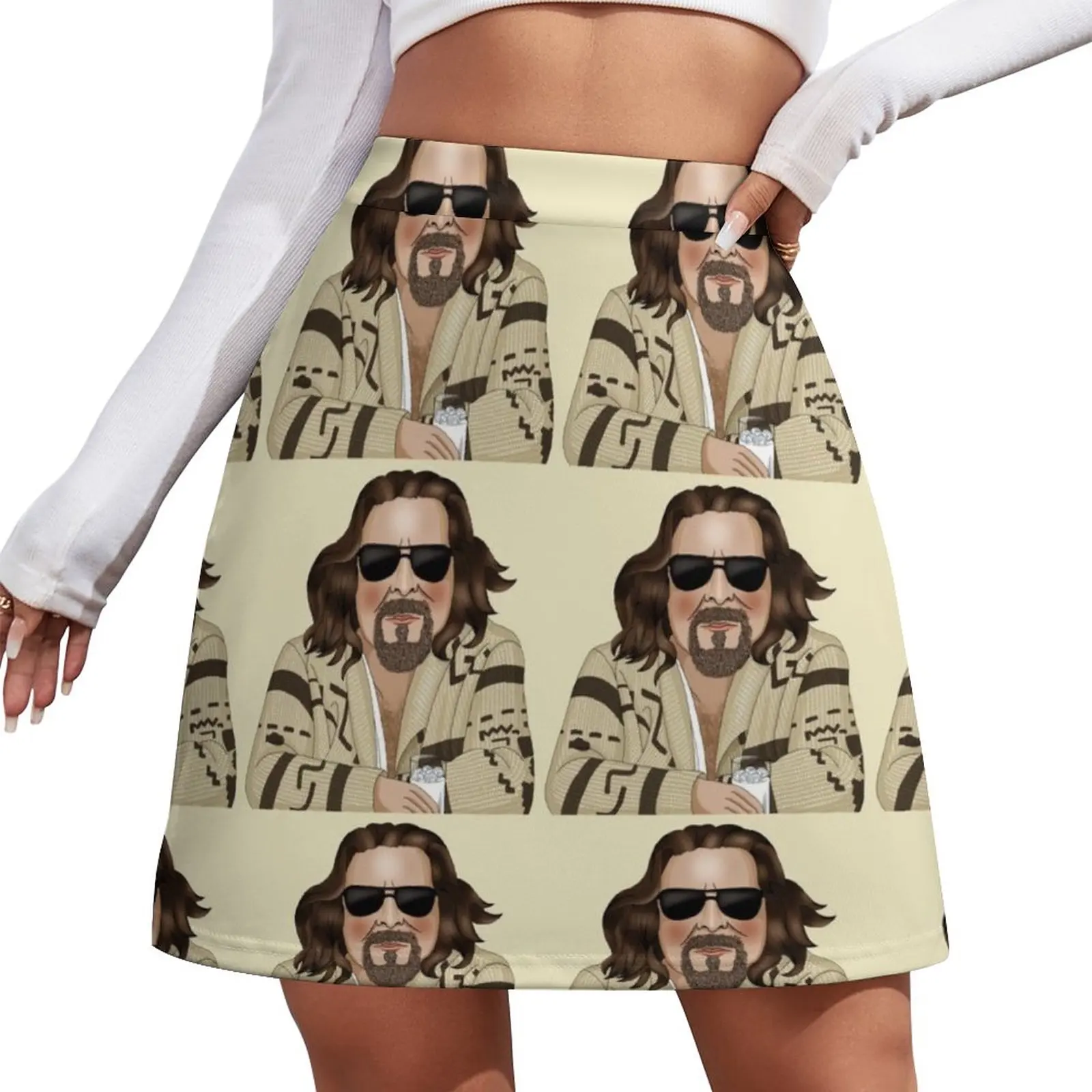 The Dude- The Big Lebowski Mini Skirt Clothing female skirt set