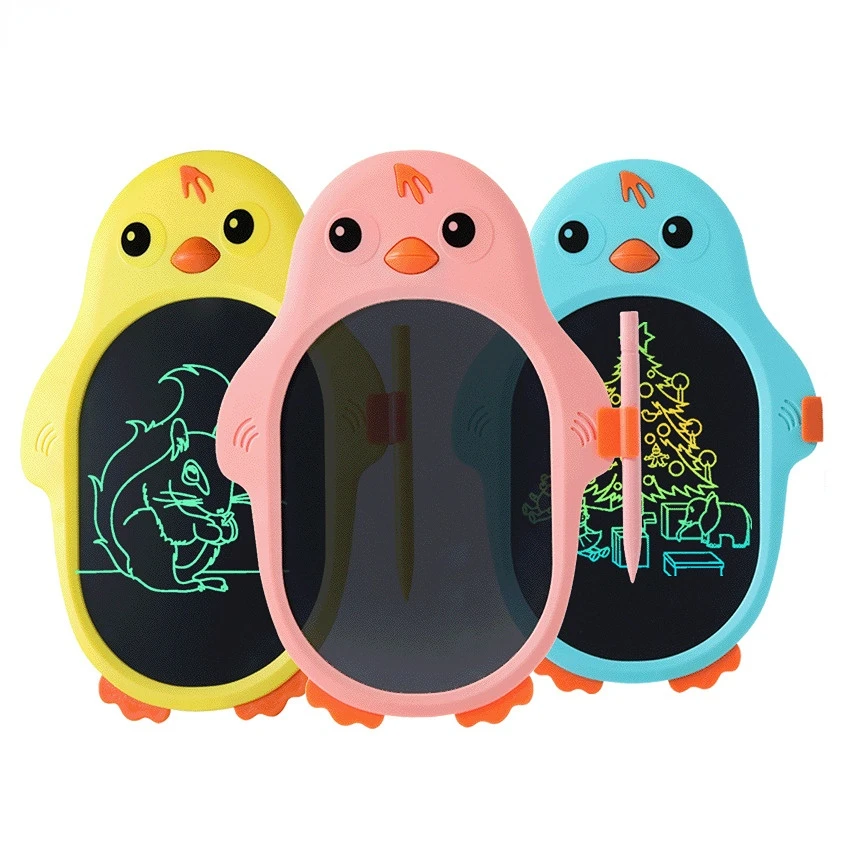 

8.5 Inch Penguin Cartoon LCD Electronic Intelligent Graffiti Painting Drawing Table Copying LCD Handwriting Board