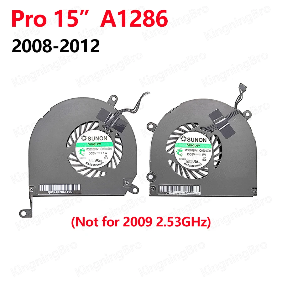 Laptop CPU Cooler Cooling Fan For Macbook Air / Pro A1278 A1286 A1398 A1502 A1465 A1466 A1706 A1707 A1708 A1932 A2338 laptop fan,aluminum heatsink cooler