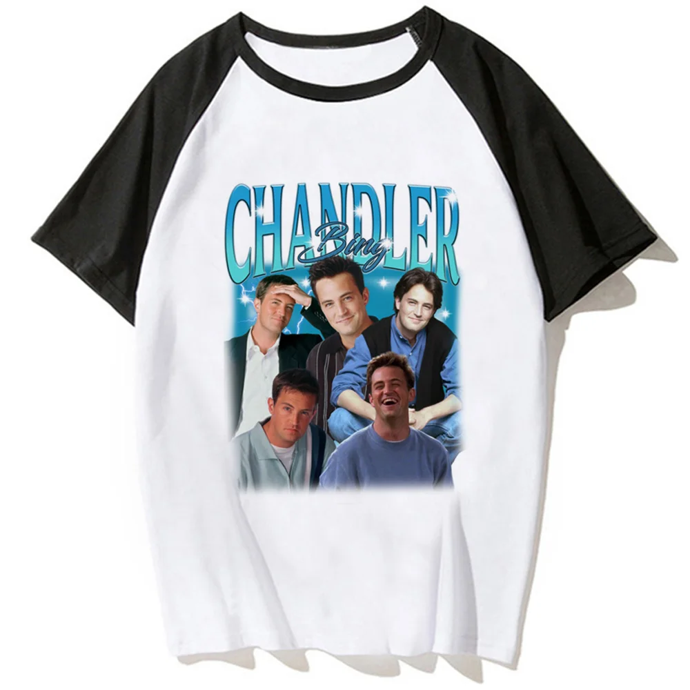 Chandler Bing Tshirt Donna Designer Manga Comic Tee Girl Manga Designer Comic Clothing