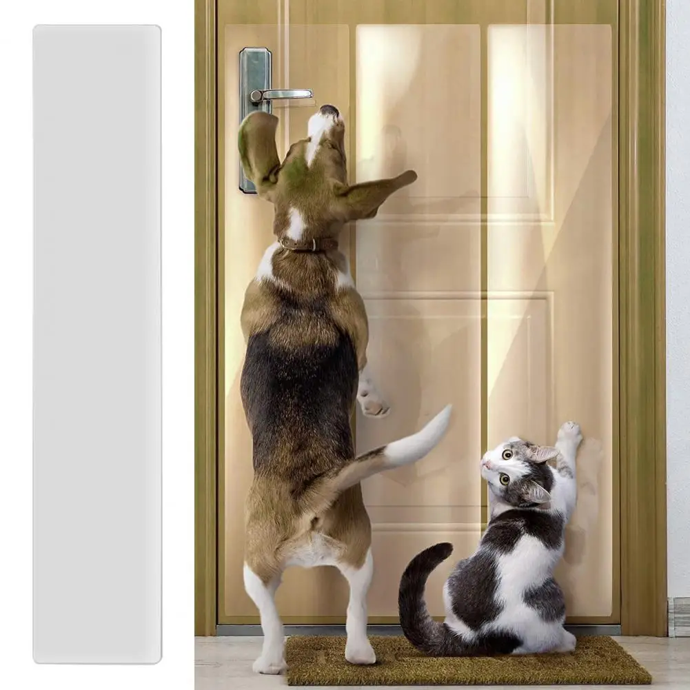 Dog Scratch Door Cover Door Protector for Pets Pet Scratch Protector Set Anti-scratch Tape for Furniture Cat Dog Frame