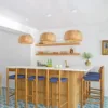 Bamboo Lantern Pendant Lamp Natural Rattan Wicker E27 Chandeliers Hand-Woven Bamboo Lampshades Lighting Fixtures Hanging Light 2