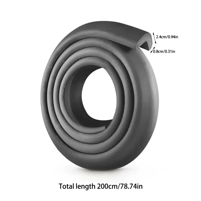 Table Corner Baby Protection Children's Anti-bump Strip Infant Thickening Corner Protector Household Soft Pack 2M