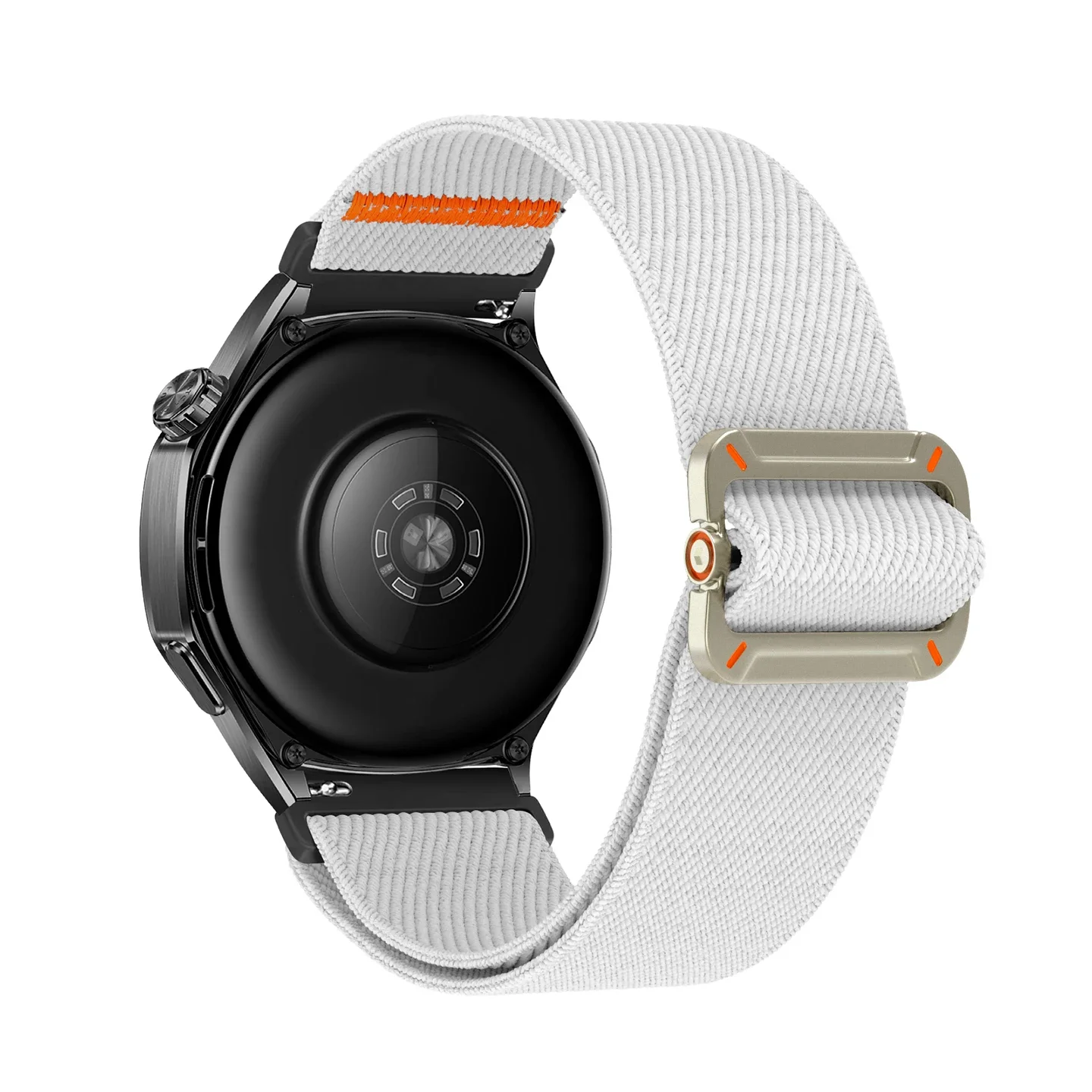 Elastic Braided Nylon Watch Band - 22mm/20mm
