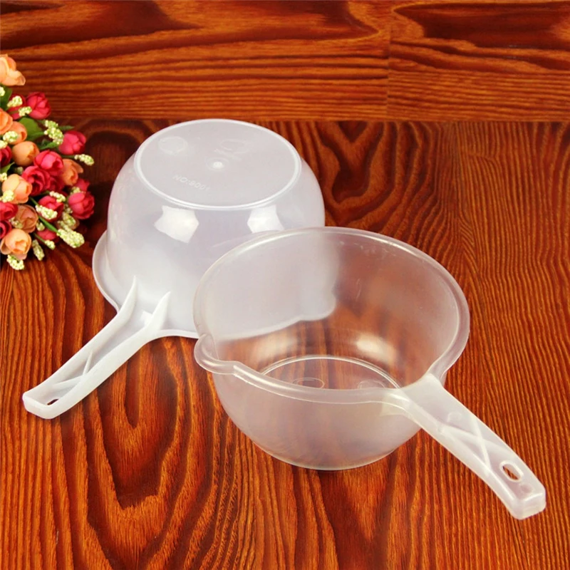 1Pc 1.5L Long Handle Water Ladle With Spout, Kitchen Cooking Tools Water Scoop, Anti-slip Bottom Bathroom Shower Spoon